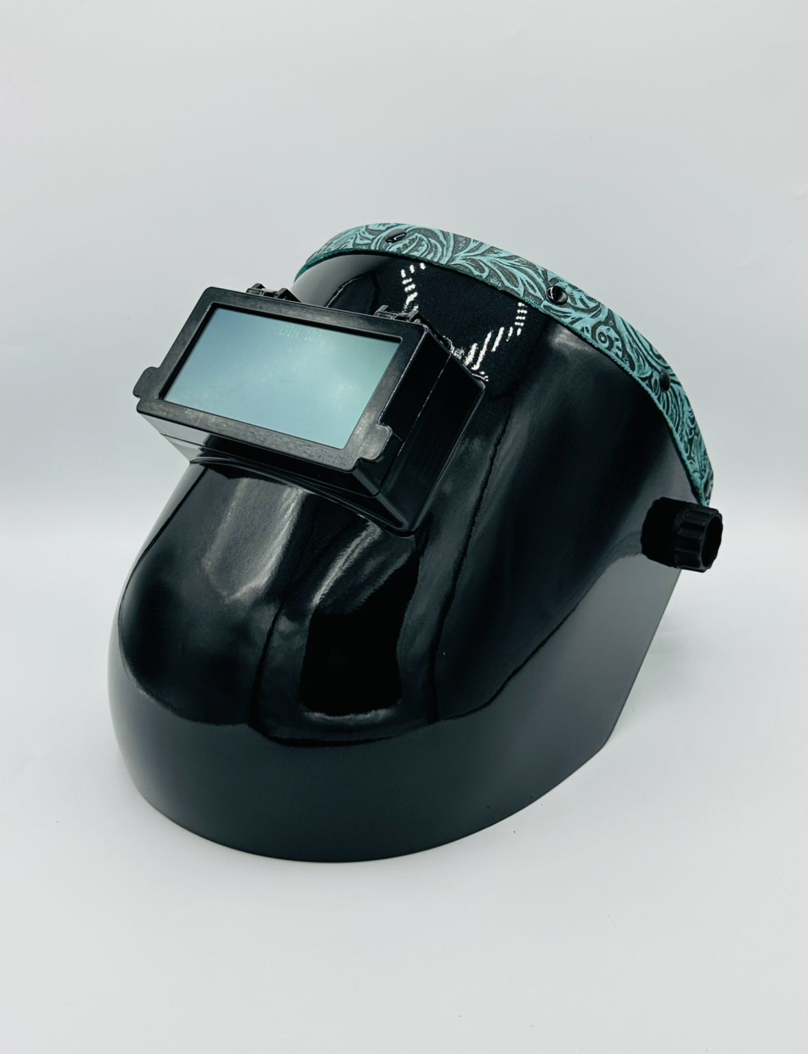 Black Sugar Scoop Teal Floral