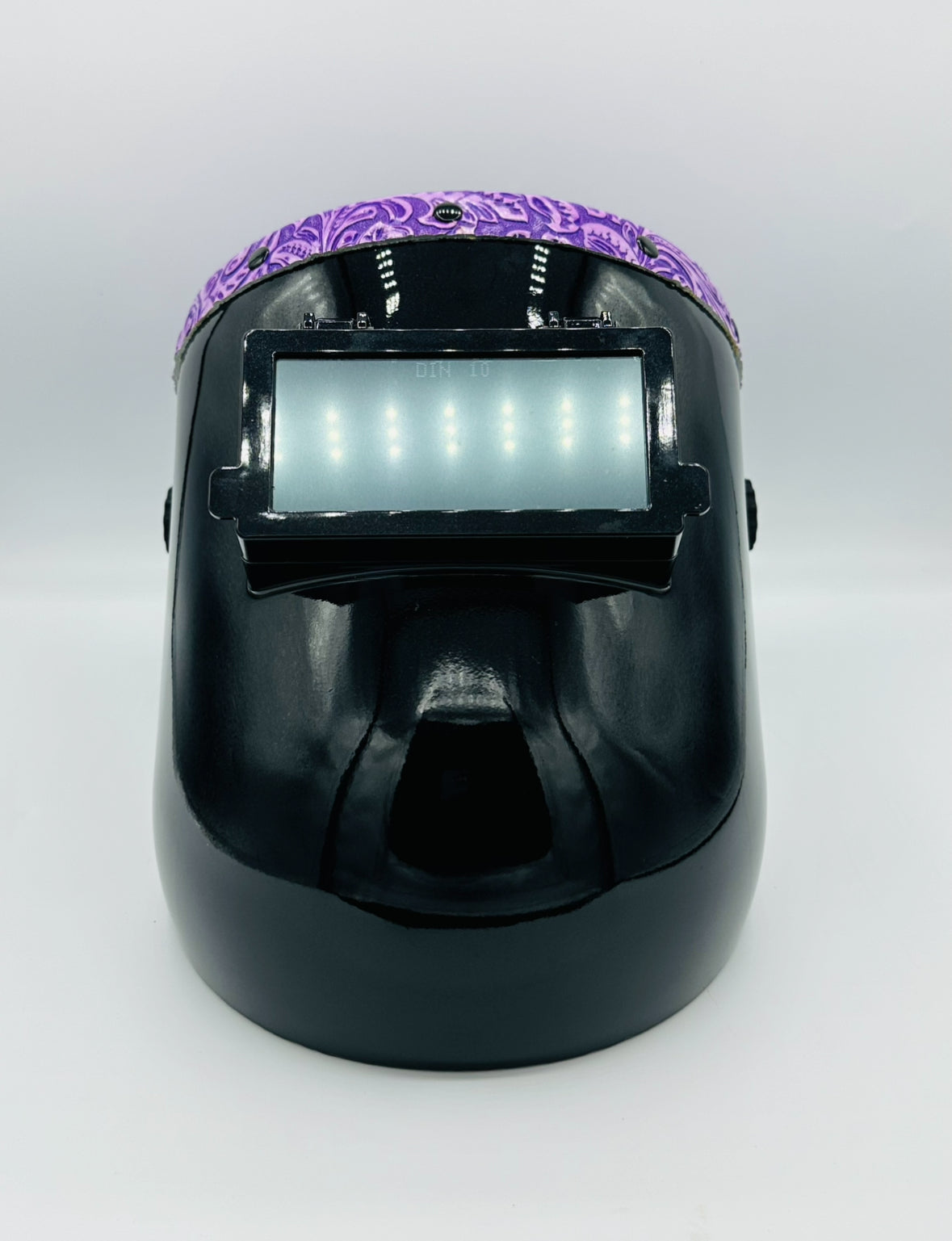 Black Sugar Scoop Purple Floral