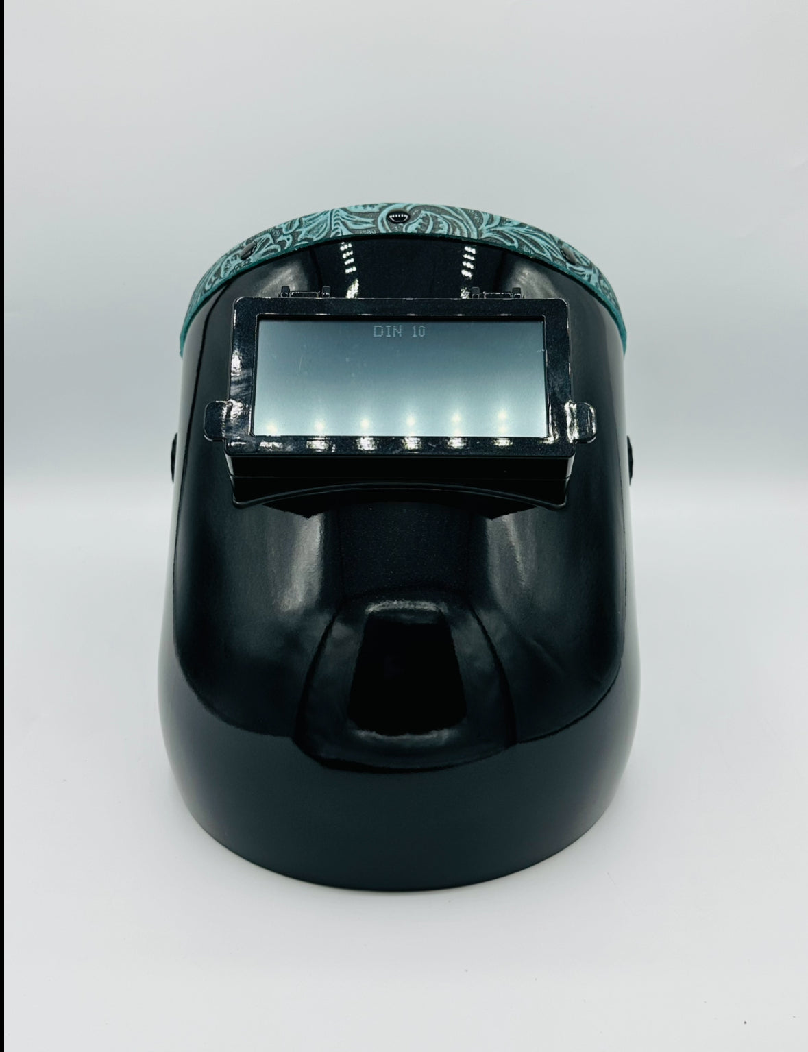Black Sugar Scoop Teal Floral