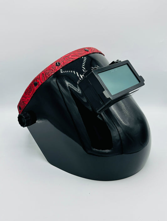 Black Sugar Scoop Red Floral