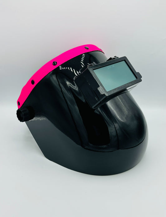 Black Sugar Scoop Hot Pink Leather