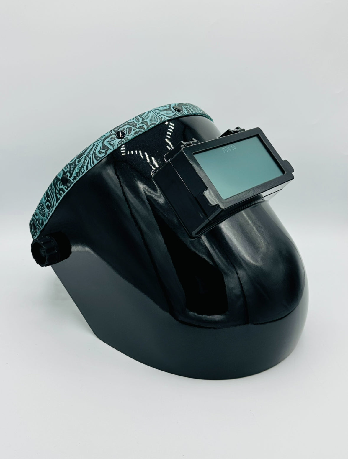 Black Sugar Scoop Teal Floral
