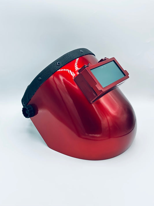 Red Sugar Scoop Black Leather.